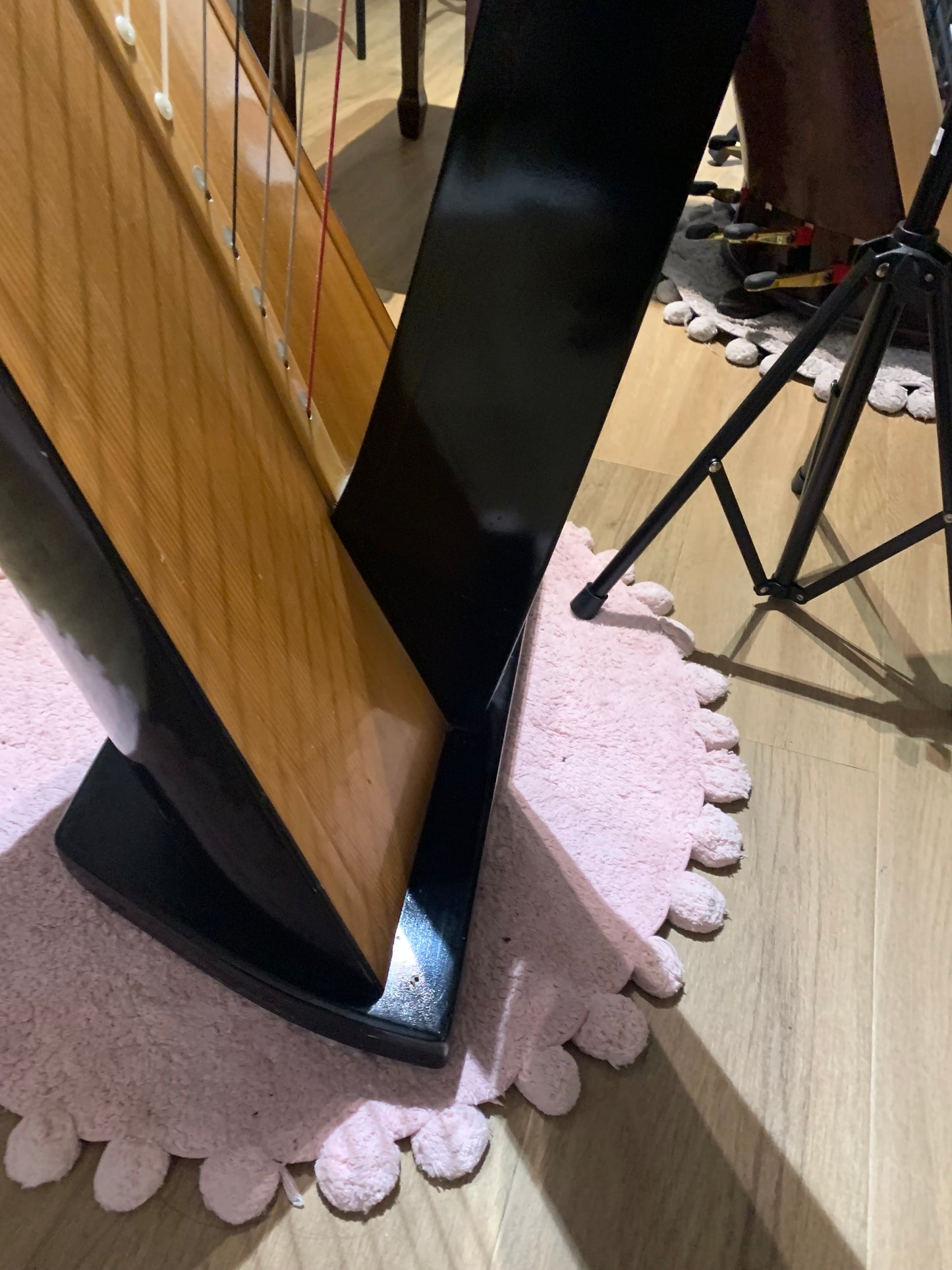 Pre-Loved Lyon & Healy TROUBADOUR 3, 36st Lever Harp image 5