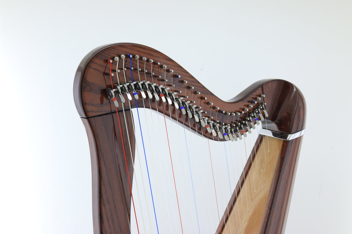 Mikel Harps: Aster 27st Mahogany + Bag + Legs + String set image 2