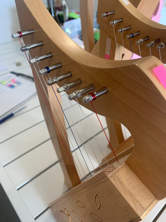 Harpitree-Harp Kiwi Beechwood 8st Mini Harp set image 1