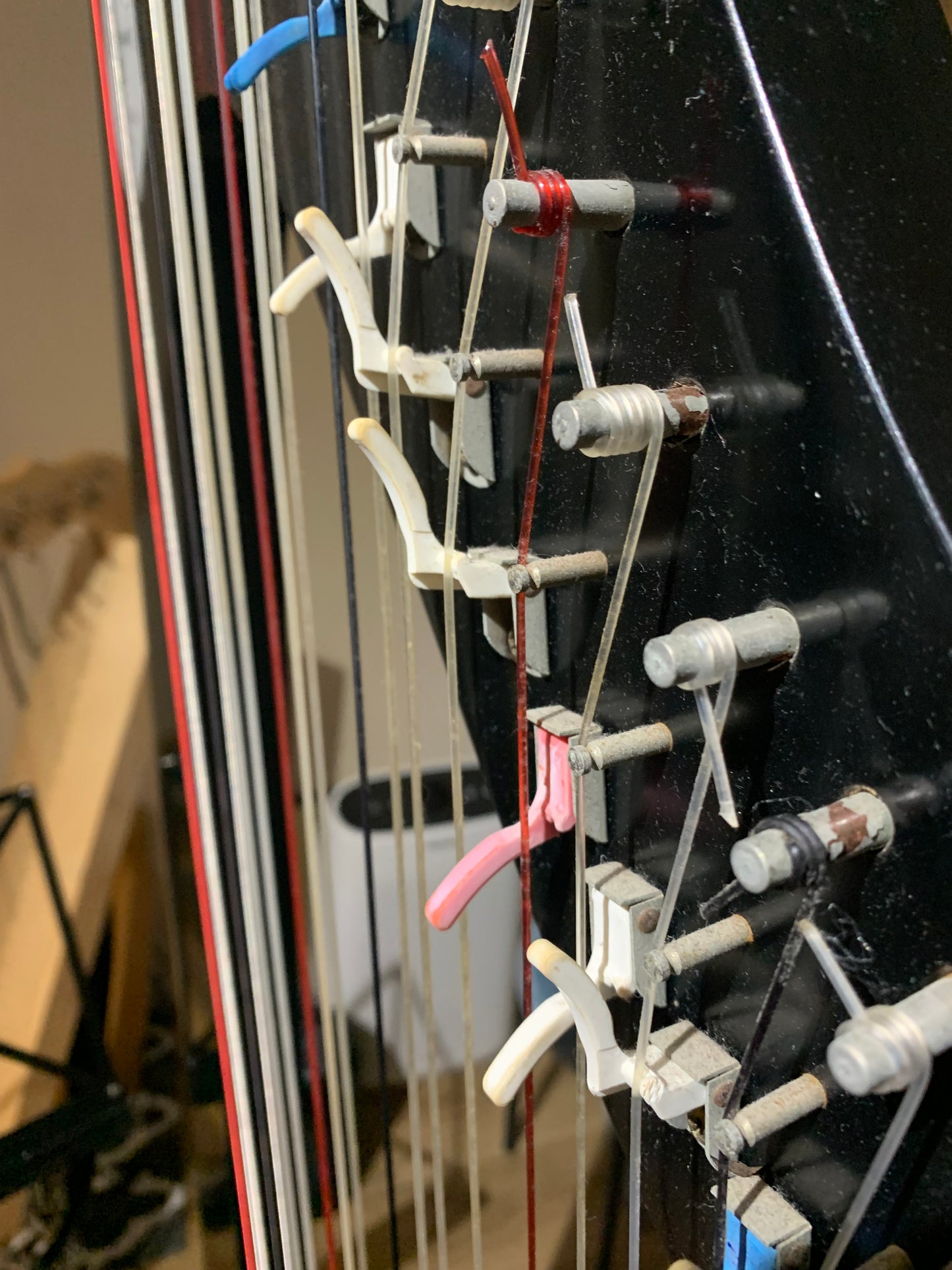 Pre-Loved Lyon & Healy TROUBADOUR 3, 36st Lever Harp image 2