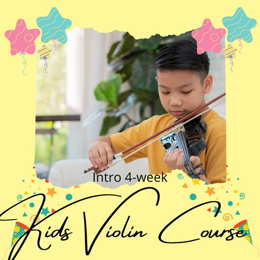 Kids Violiin (Ages 5-11) Intro 4-week course