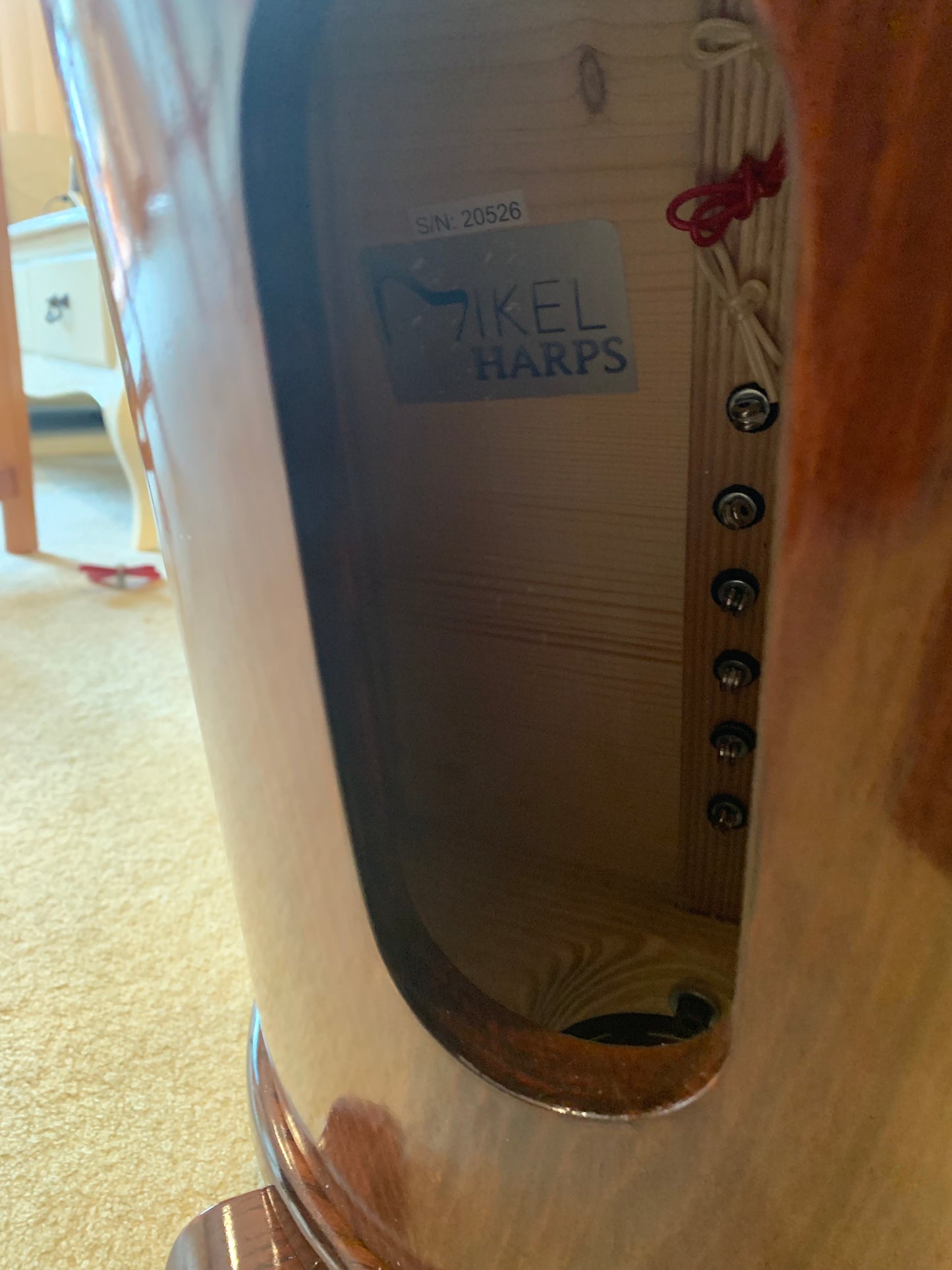 Mikel Harp: Aster 34st Mahogany image 5