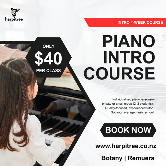 Kids Piano (Ages 5-11) Intro 4-week course