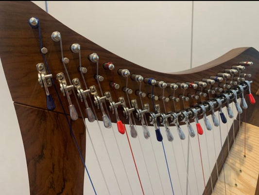 Harpitree-Harp Kiwi 19st Full-levered Harp WalnutSet image 1