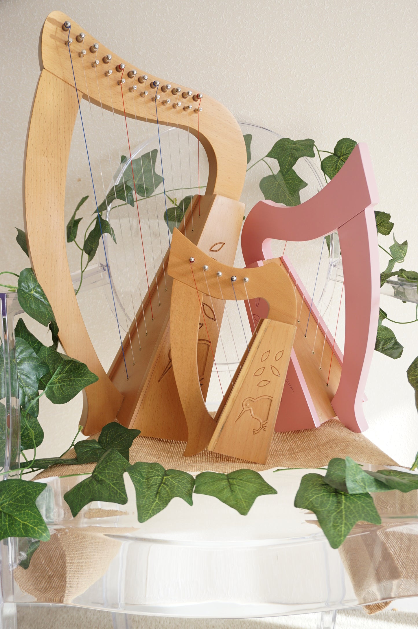 Harpitree-Harp Kiwi 12st Baby Harp Natural image 3