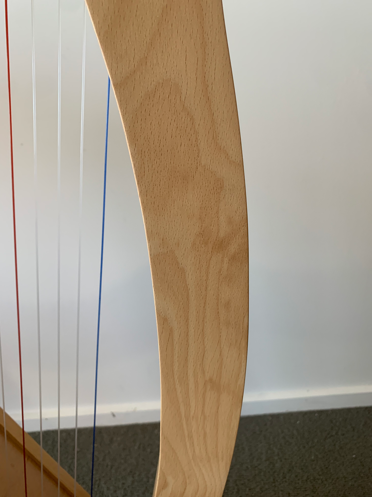 Harpitree-Harp Kiwi 19st Full-Levered (Pro Lever) Harp Natural Set image 7