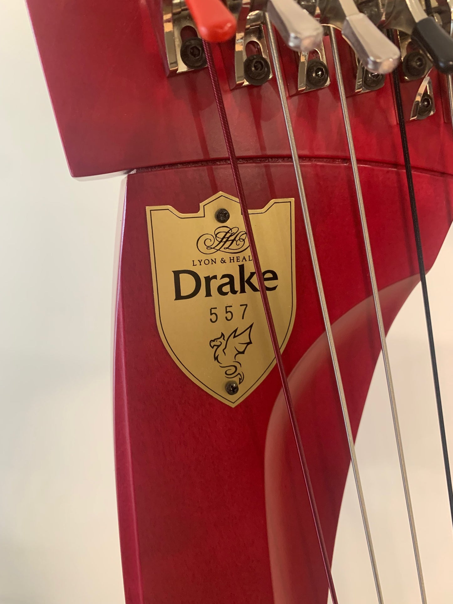 LYON & HEALY Drake 34st Two-tone & Bag Set image 4