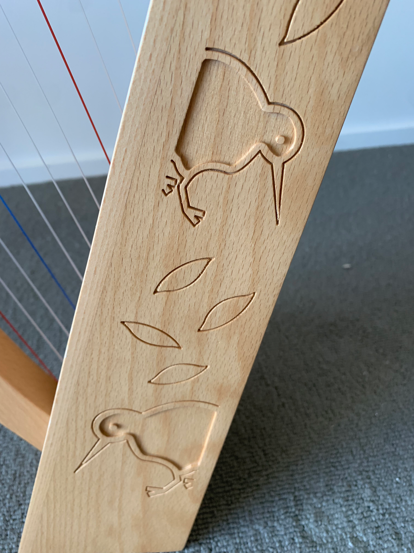 [less than perfect] Harpitree-Harp Kiwi 15st Full-Levered - Natural Set image 5