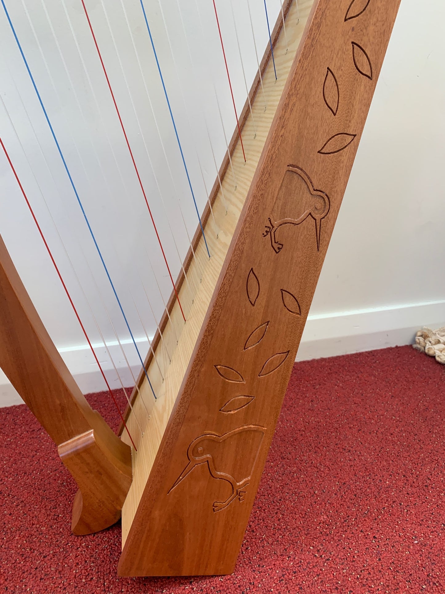 Harpitree-Harp Kiwi Mahogany 22st Harp Set image 2