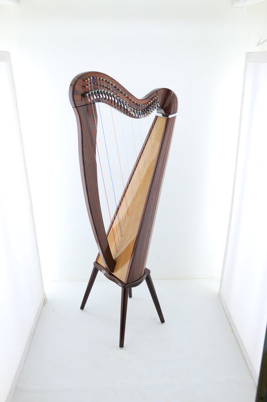 Mikel Harps: Aster 27st Mahogany + Bag + Legs + String set image 0
