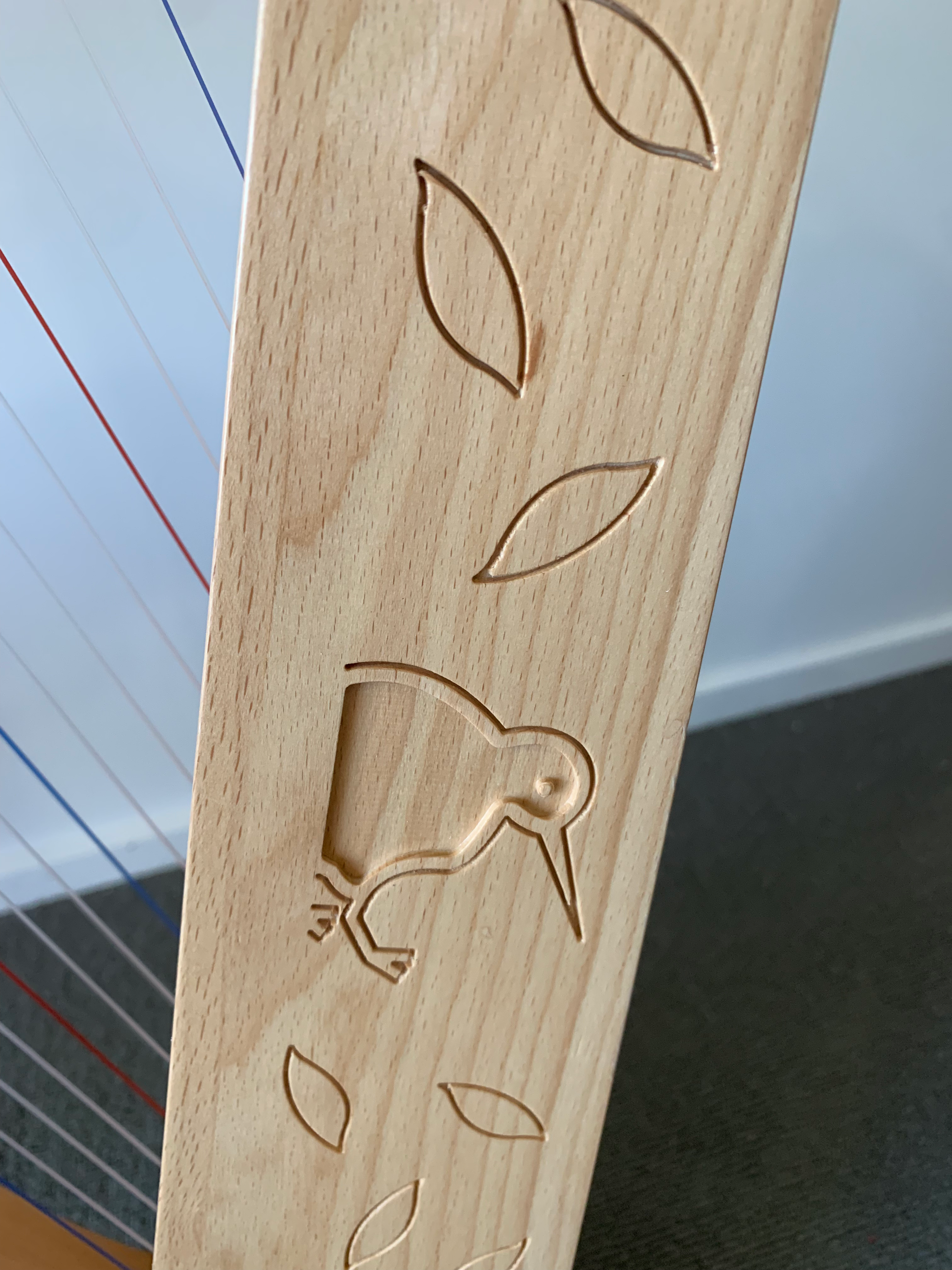 [less than perfect] Harpitree-Harp Kiwi 15st Full-Levered - Natural Set image 7