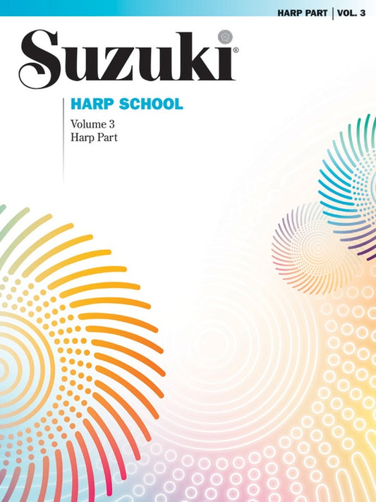 Suzuki Harp School Harp Part, Volume 3 image 0