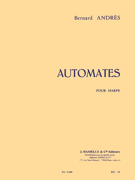 Automates Pour Harpe, Bernard Andrès image 0