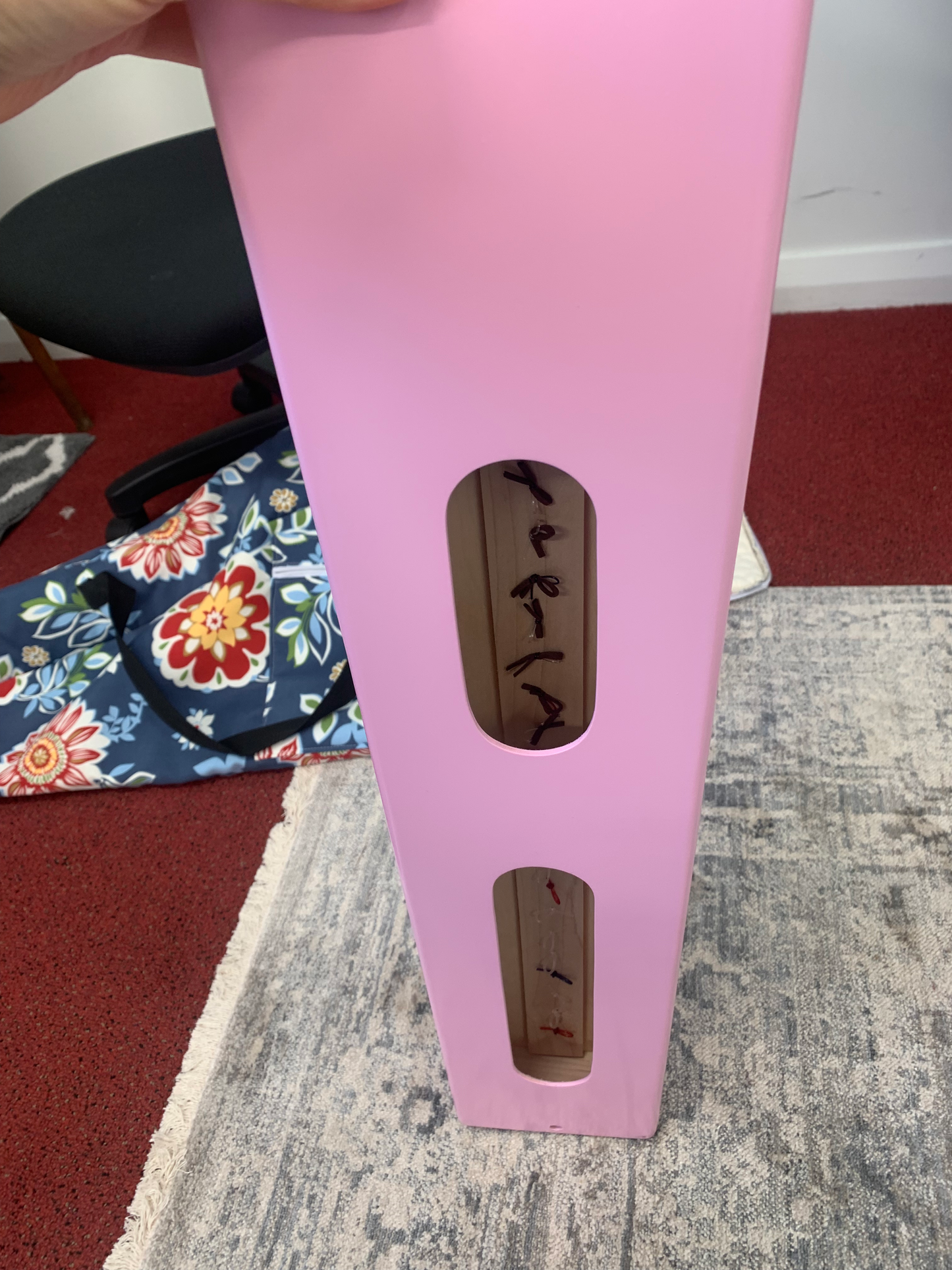 harpsicle-harp 26st pink harp image 1