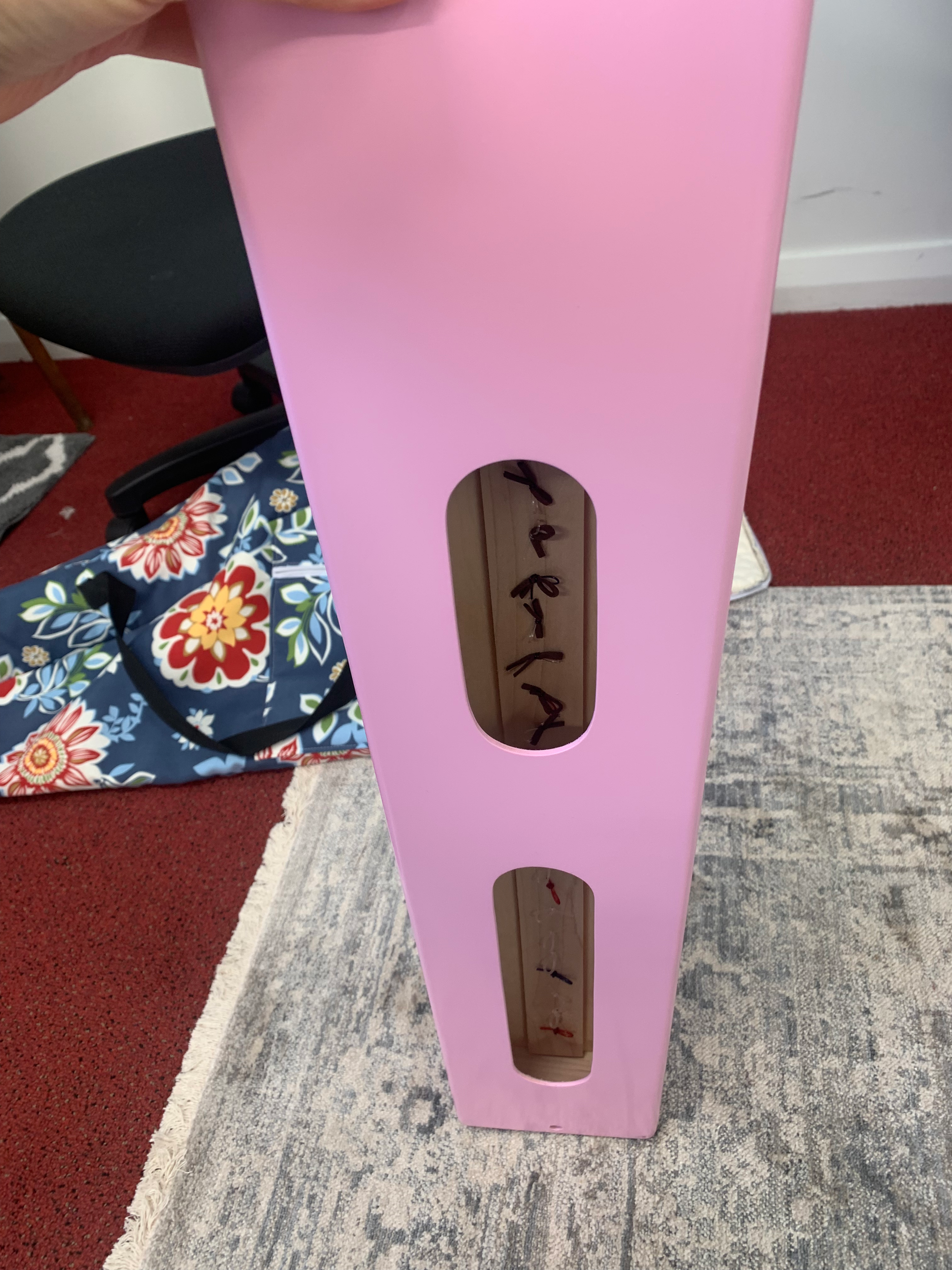 harpsicle-harp 26st pink harp image 1