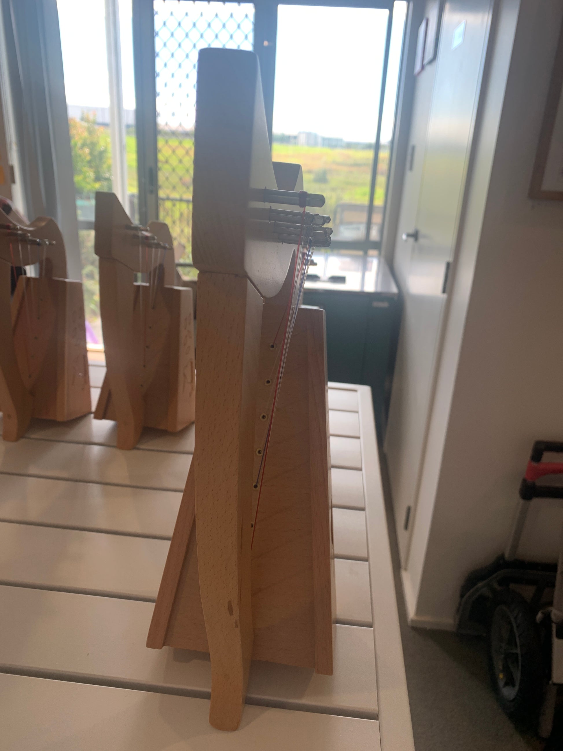 Harpitree-Harp Kiwi Beechwood 8st Mini Harp set image 2