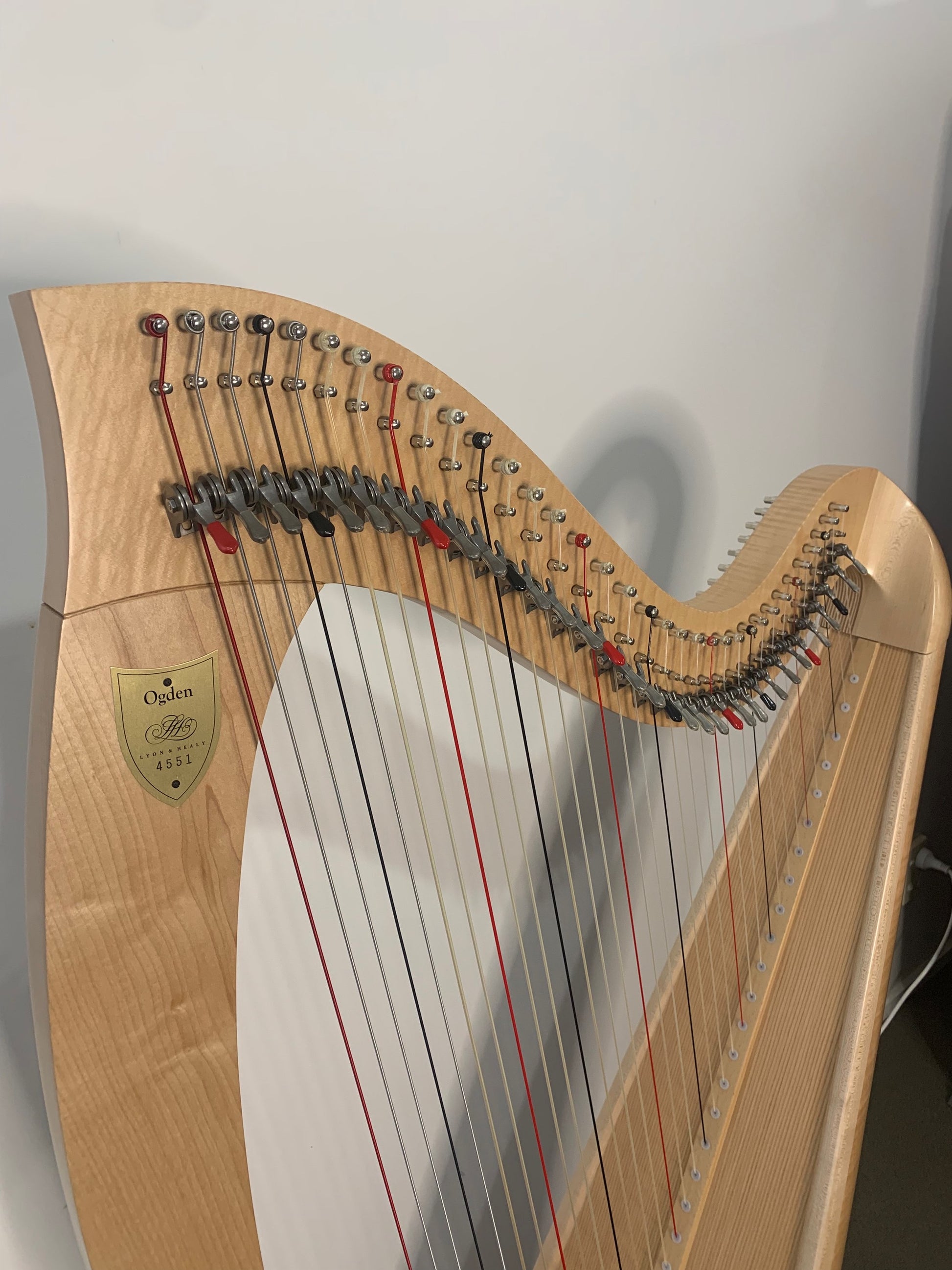 LYON AND HEALY Ogden 34st Natural & Bag Set image 3