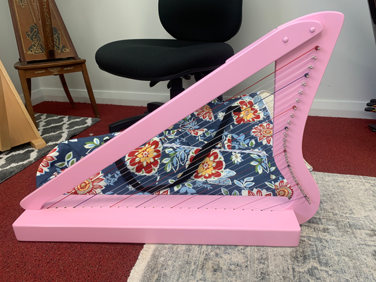 harpsicle-harp 26st pink harp image 0