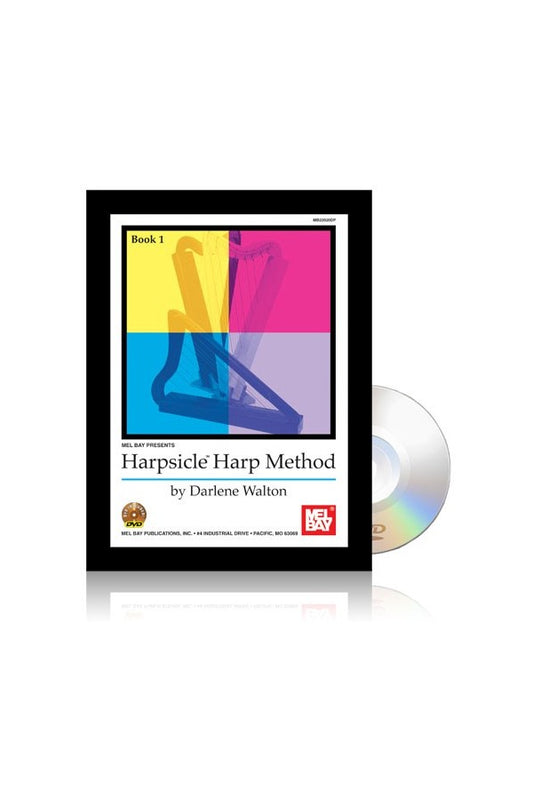 Book & DVD - Harpsicle® Harp Method Book with DVD image 0
