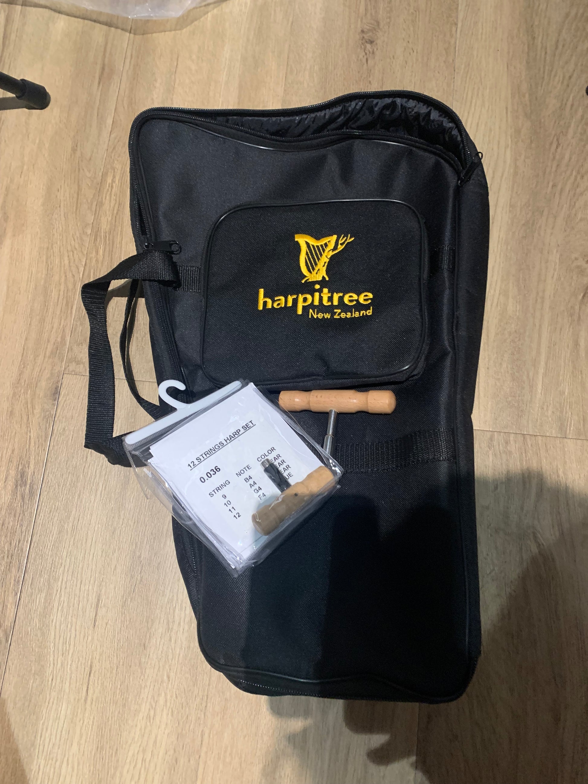 Harpitree-Harp Kiwi 19st Full-levered Harp WalnutSet image 5