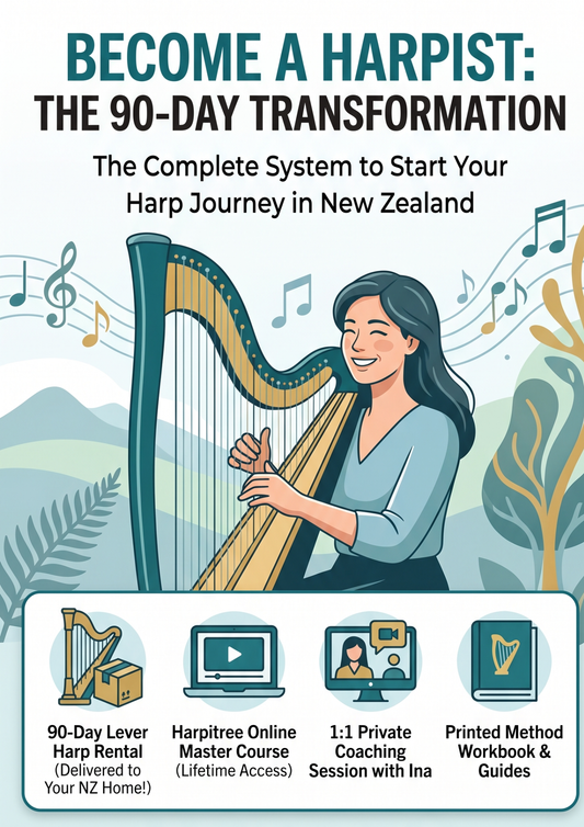 Become a Harpist: The 90-Day Harp Starter Package