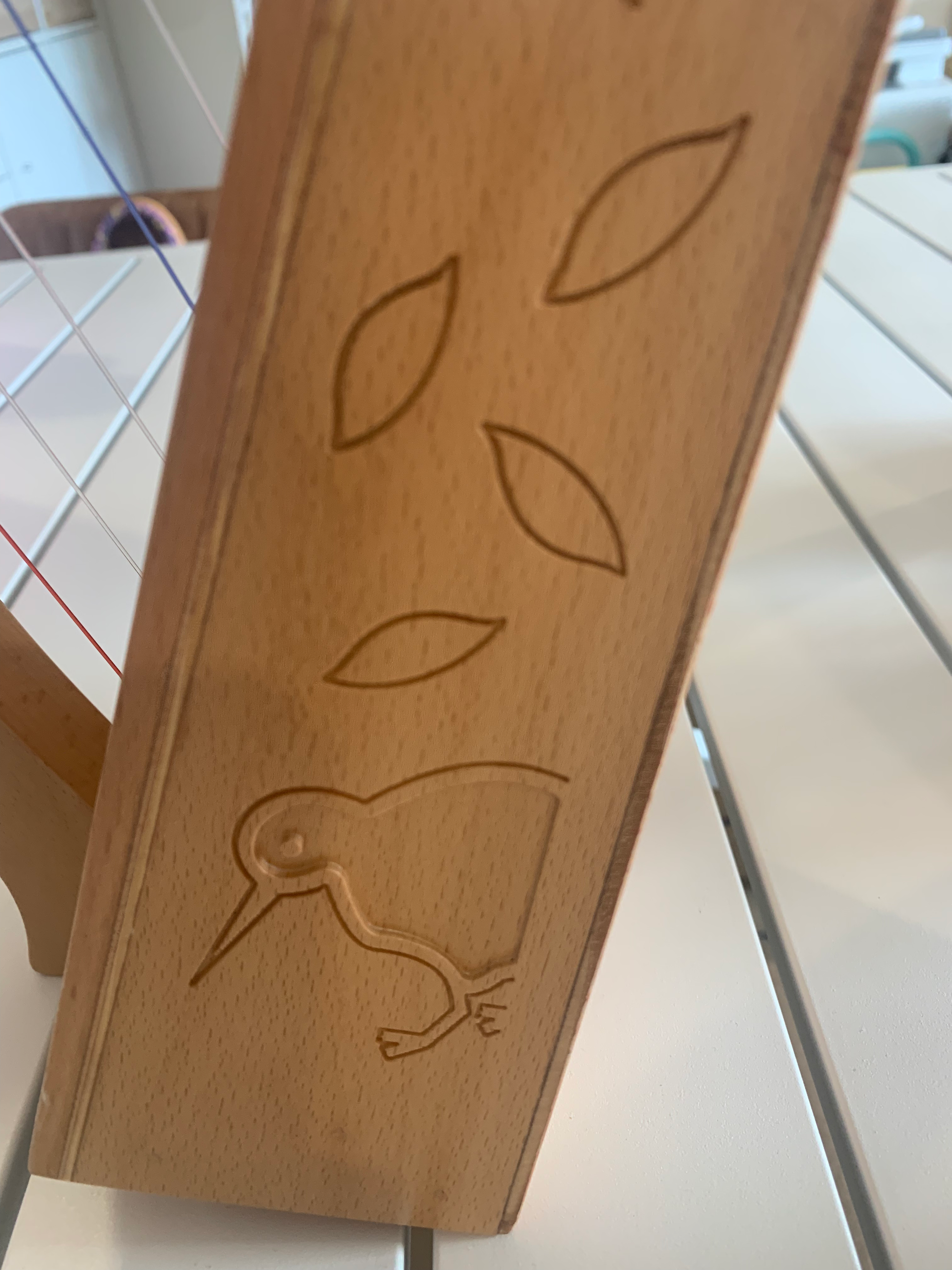 Harpitree-Harp Kiwi Beechwood 8st Mini Harp set image 6