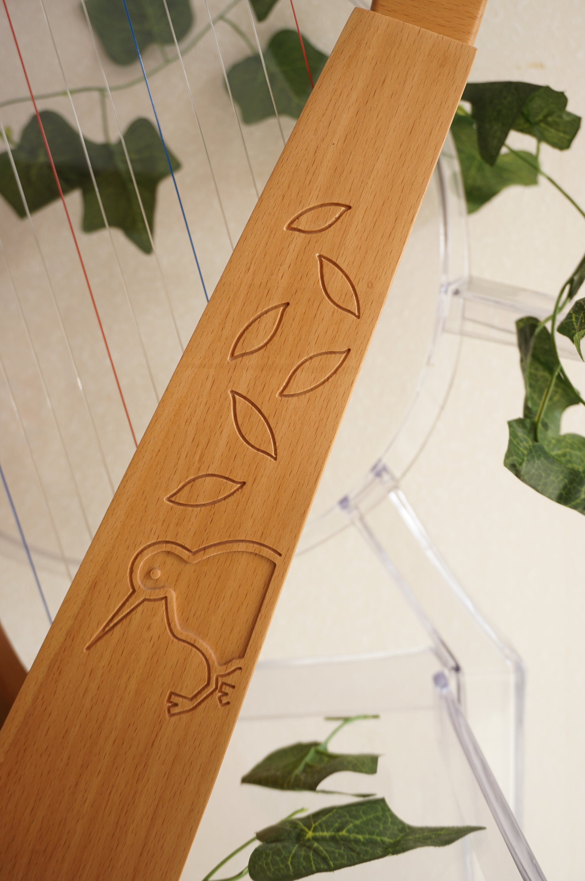 Harpitree-Harp Kiwi 12st Baby Harp Natural image 5