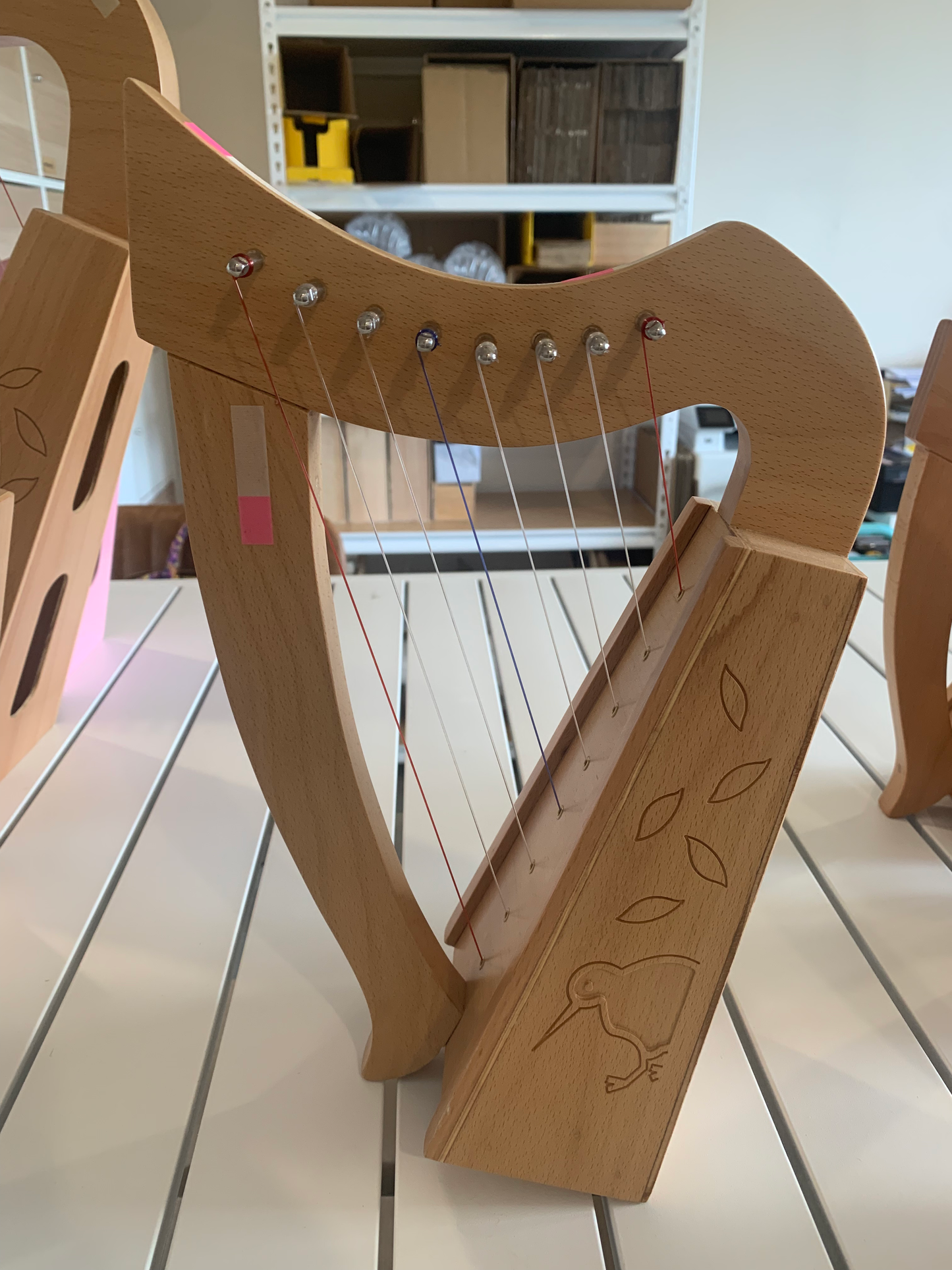 Harpitree-Harp Kiwi Beechwood 8st Mini Harp set image 8