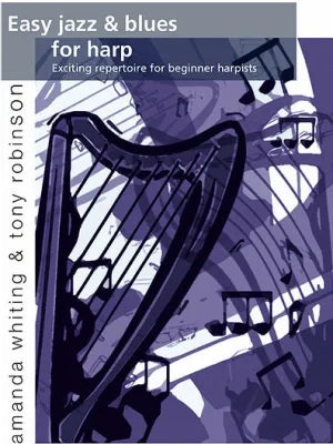 Easy Jazz and Blues for Harp: Exciting Repertoire for Beginner Harpists image 0