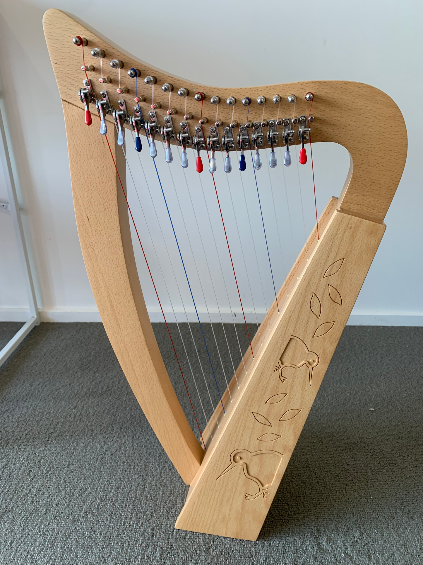 [less than perfect] Harpitree-Harp Kiwi 15st Full-Levered - Natural Set image 0