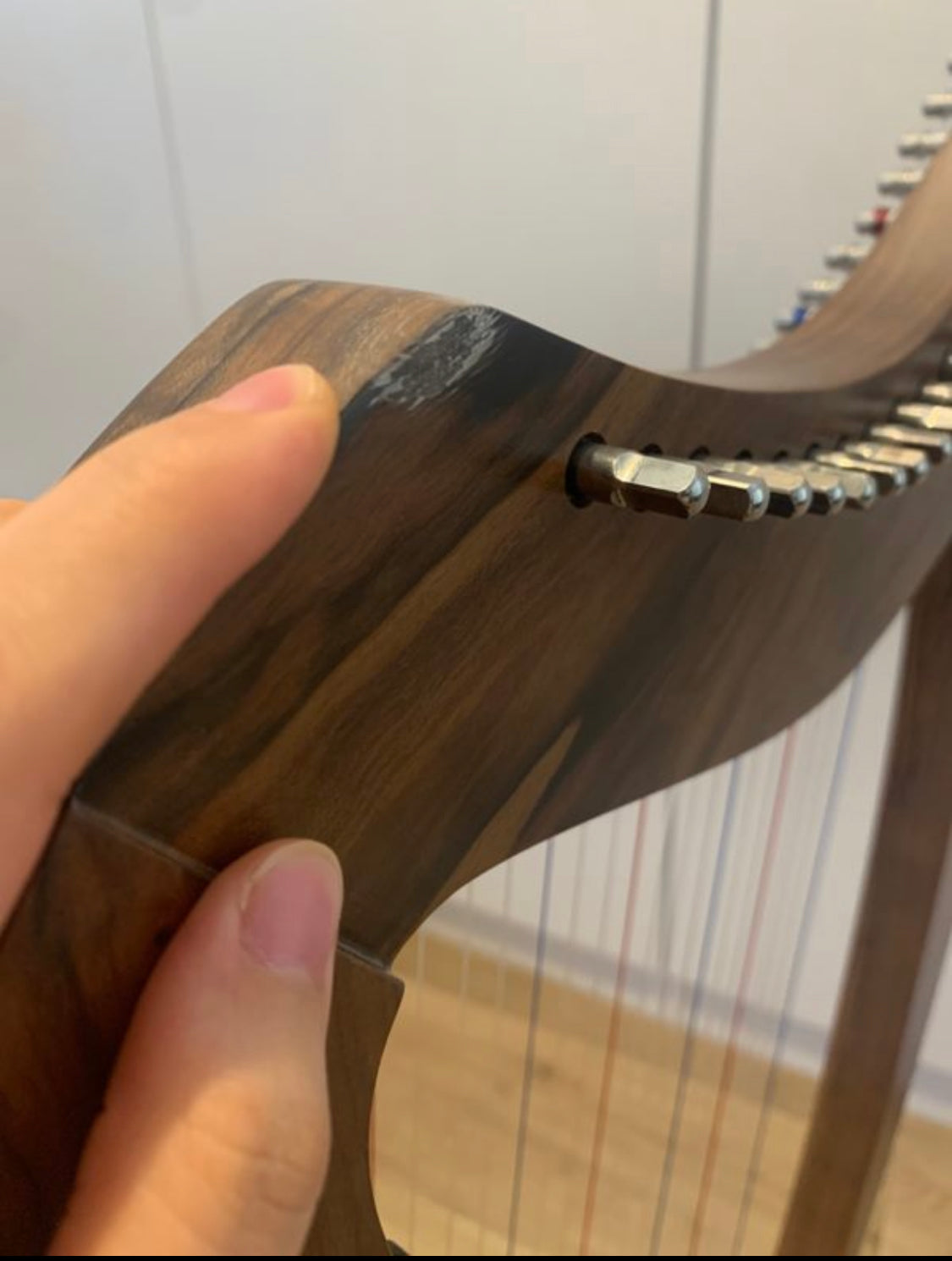 Harpitree-Harp Kiwi 19st Full-levered Harp WalnutSet image 2