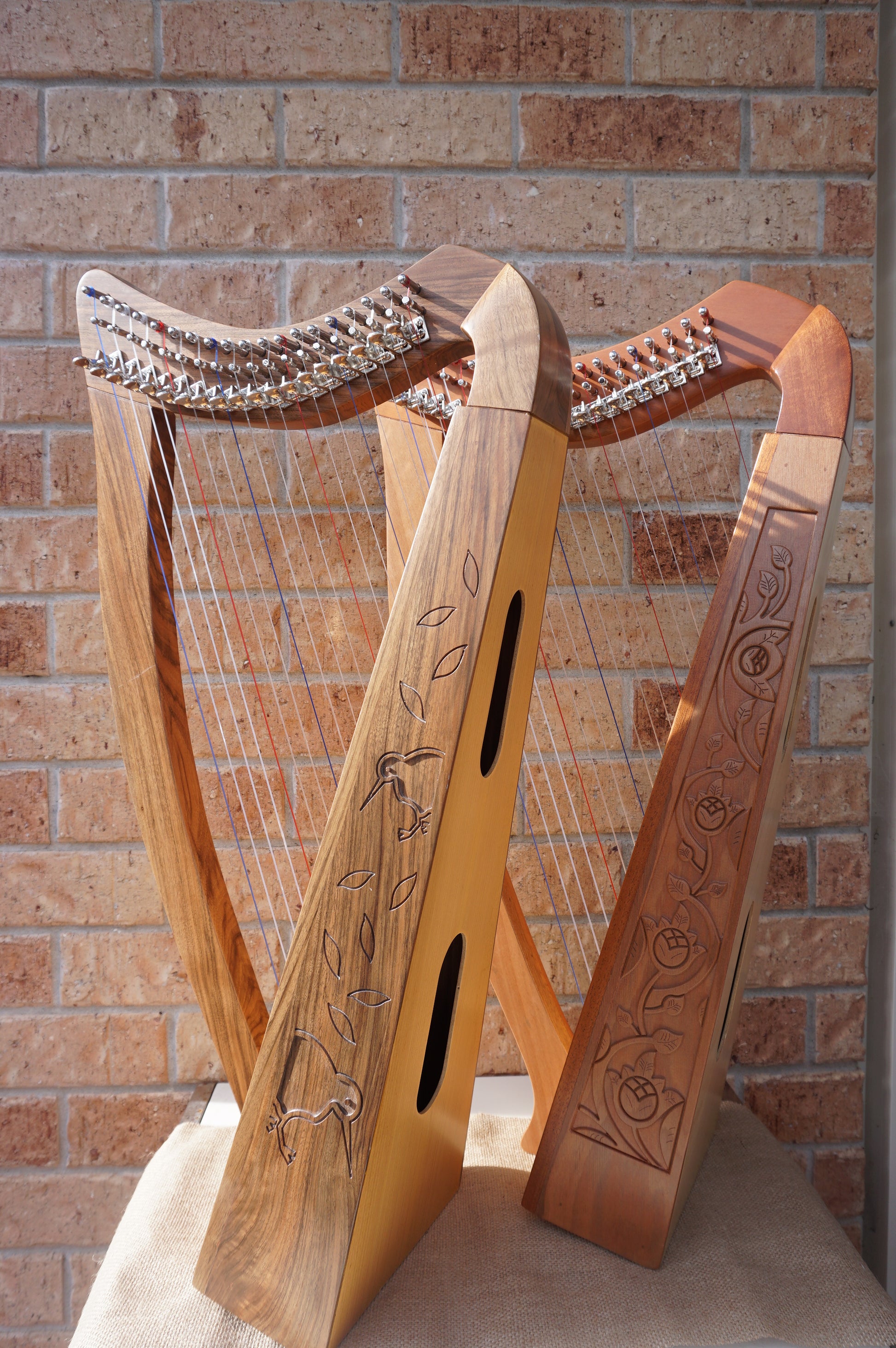Harpitree-Harp Kiwi 19st Full-levered Harp WalnutSet image 3