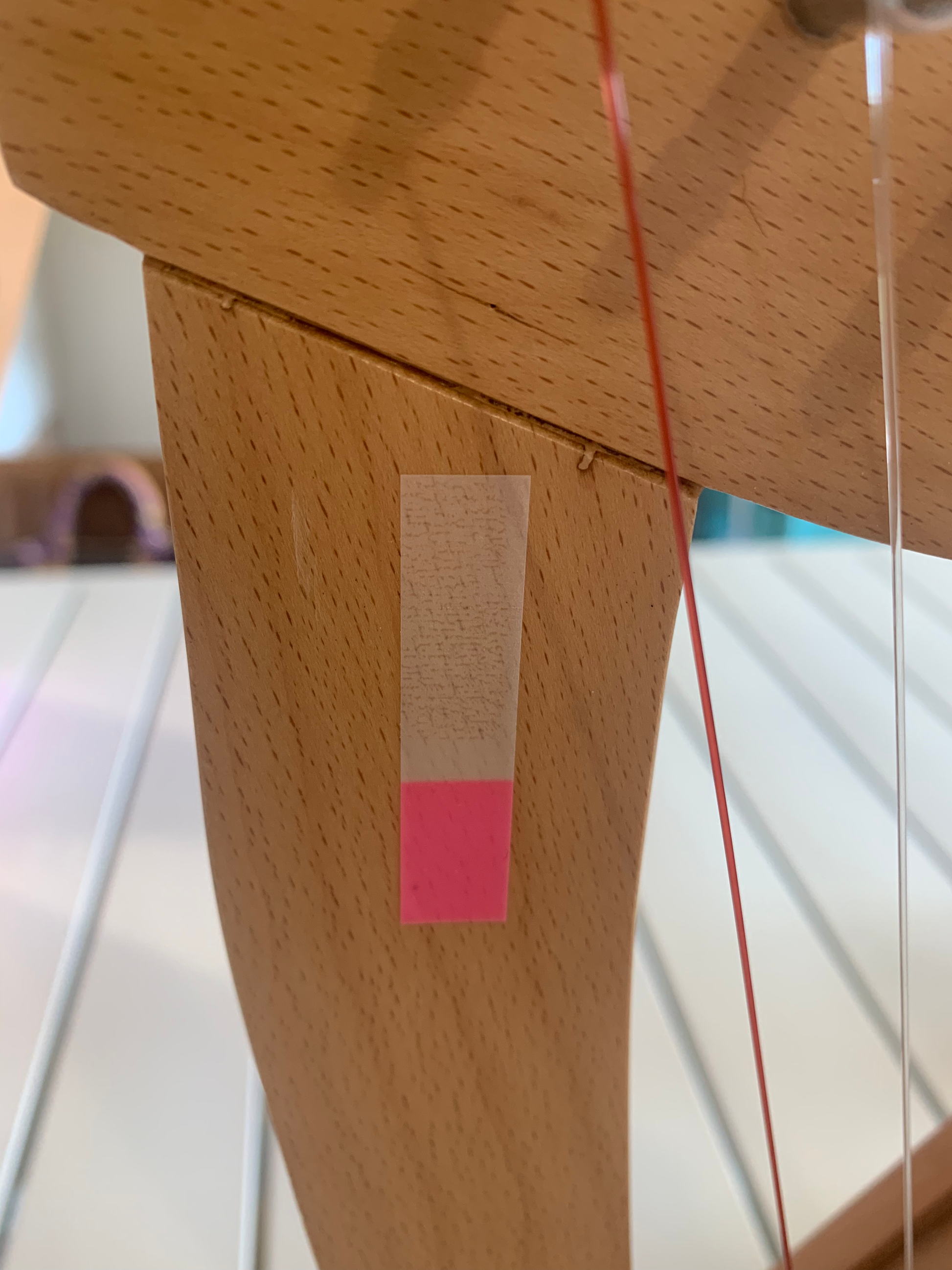 Harpitree-Harp Kiwi Beechwood 8st Mini Harp set image 3